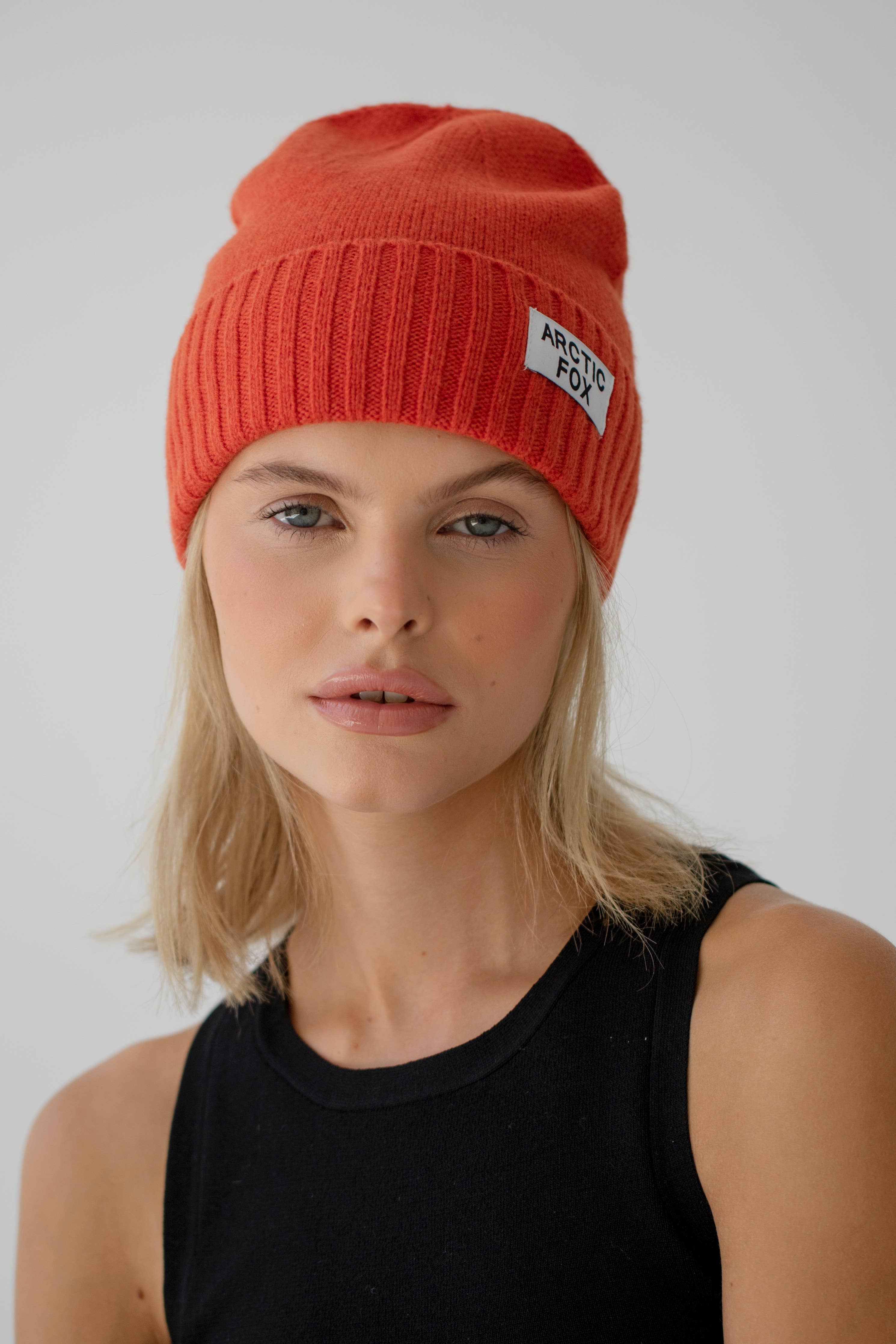 RWS Wool Beanie  - Burnt Orange - AW22