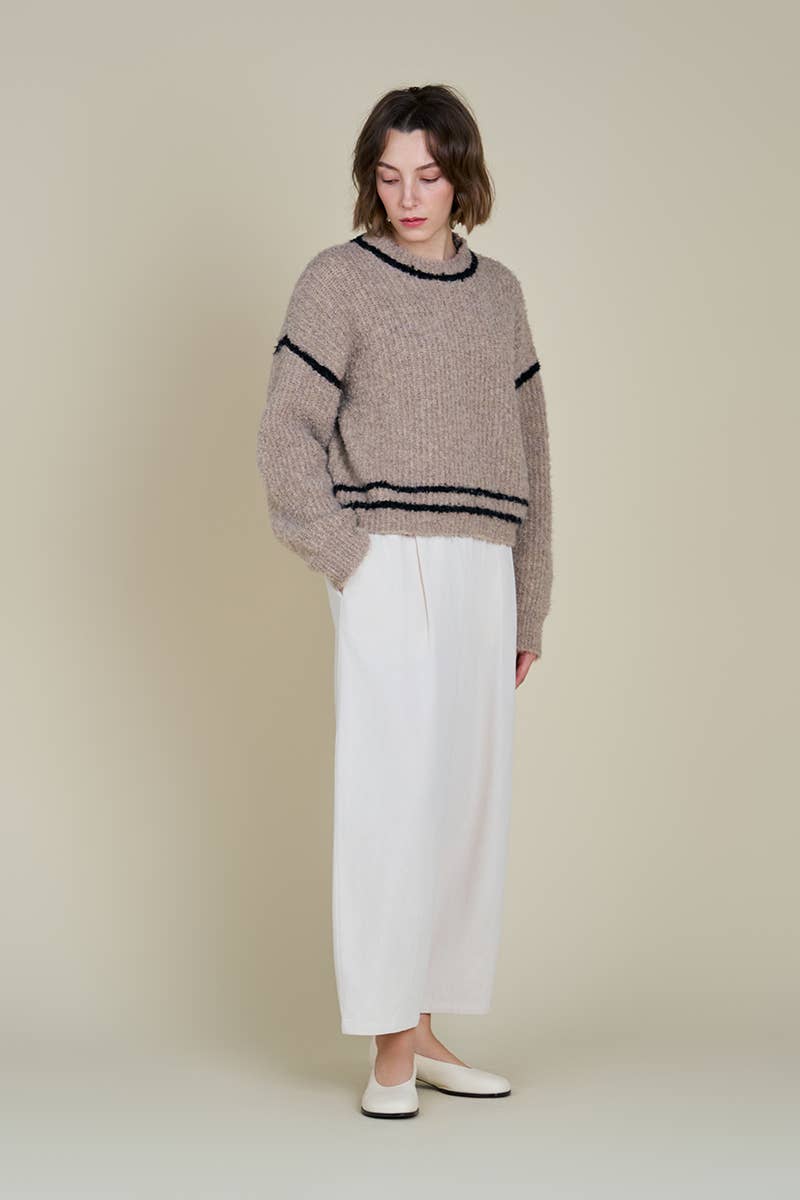 Grade & Gather contrast sweater