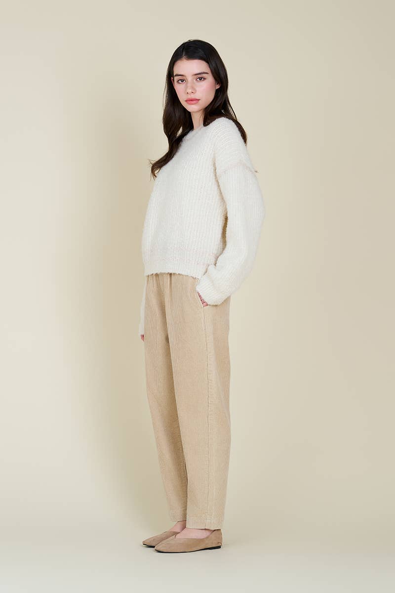 Grade & Gather contrast sweater