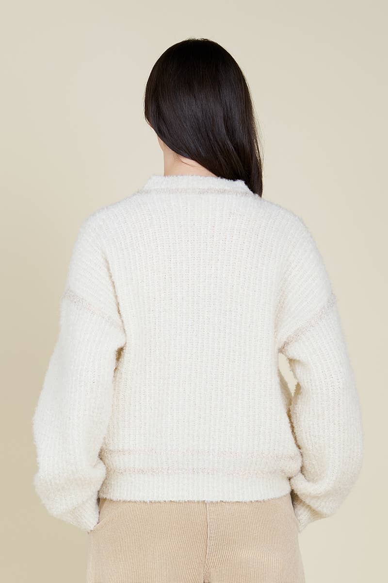 Grade & Gather contrast sweater