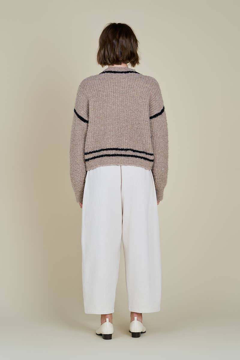 Grade & Gather contrast sweater