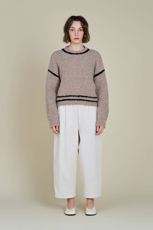 Grade & Gather contrast sweater