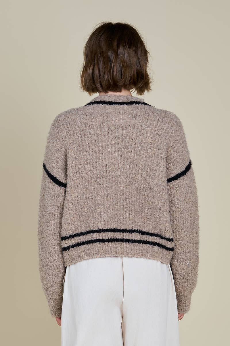 Grade & Gather contrast sweater