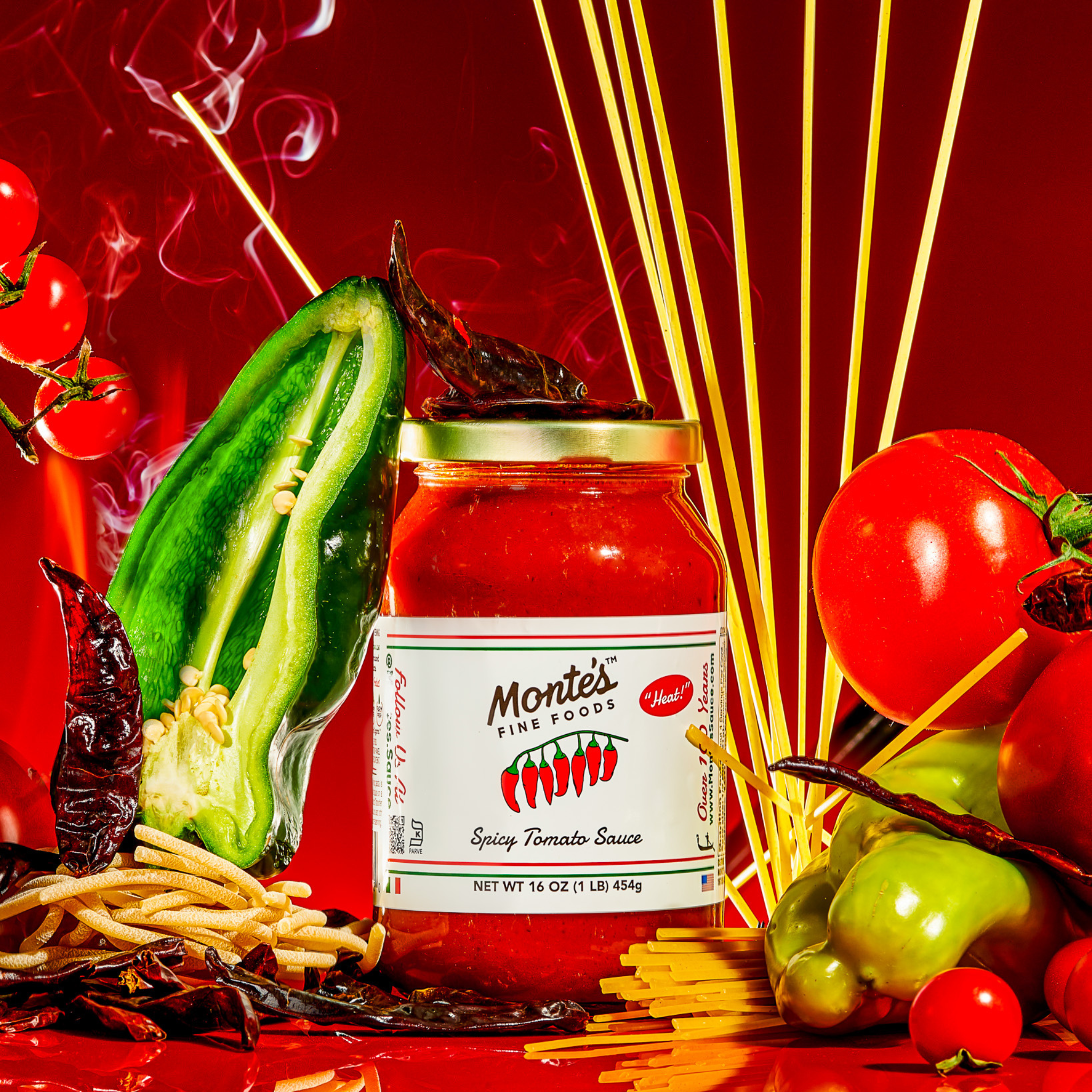 Monte's Heat Tomato Sauce