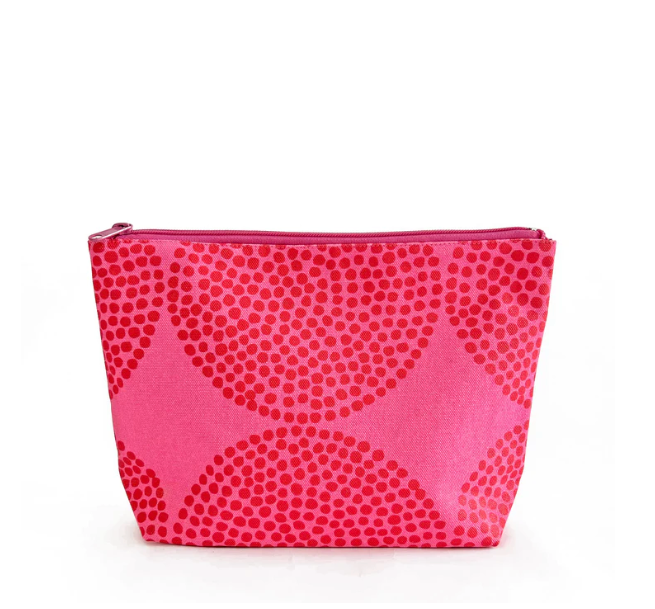 See Design - Travel Pouch Large. Big Wheels, Pink/Red