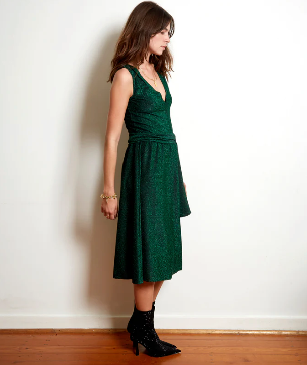 MARIA DRESS LUREX