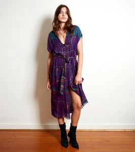Marie Louise de Monterey - Iridescent rainbow dress