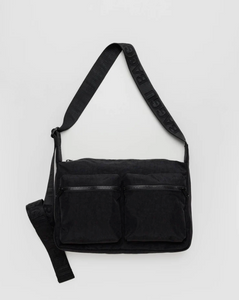 Medium Cargo Crossbody in Black