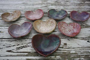 Chrissy Ann Ceramics Heart Bowls
