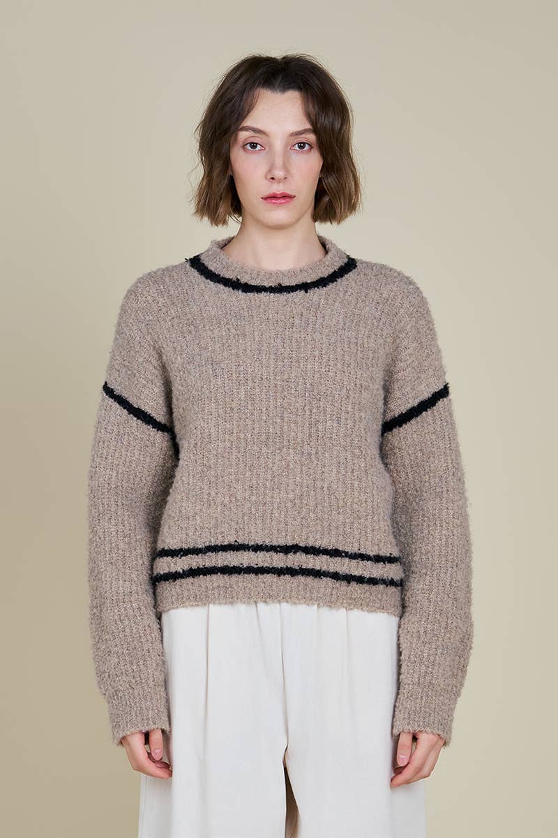 Grade & Gather contrast sweater