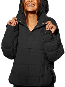 Lightweight Pullover Puffer Quilted jacket