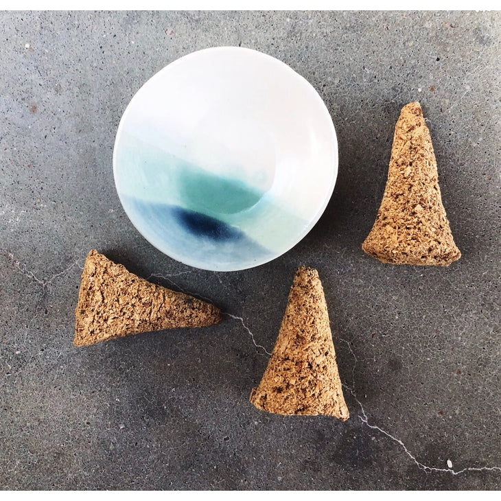 Karacotta Ceramics Cone Incense Dish